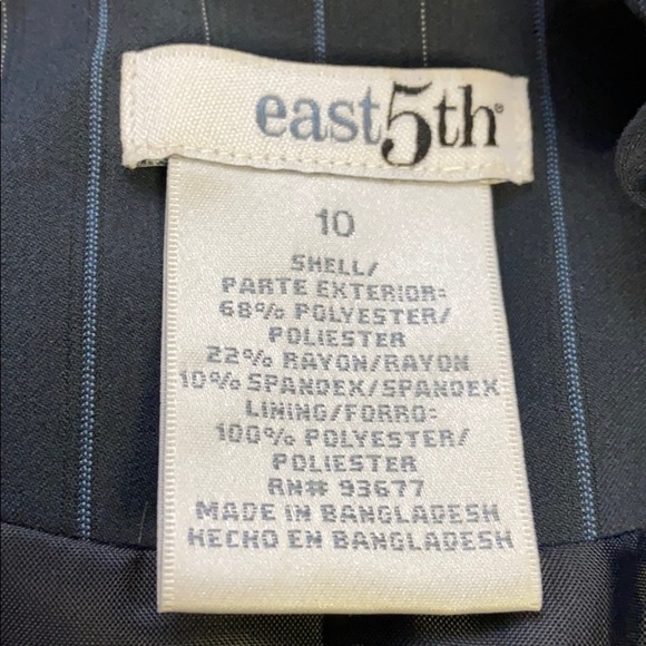 East 5th Pinstriped Blazer - Picture 4 of 4